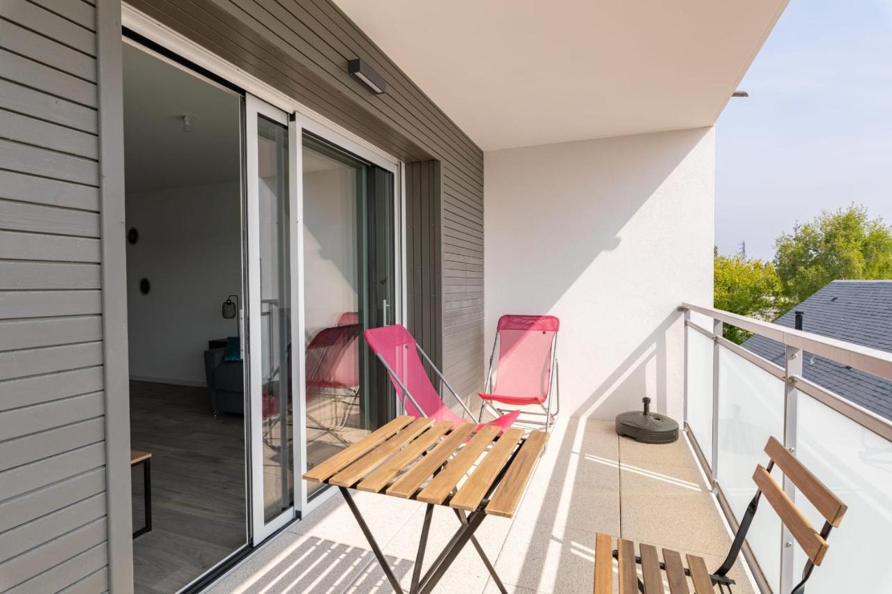 L'Ecume - Studio Moderne Avec Grand Balcon Et Place De Parking Apartamento Dinard Exterior foto