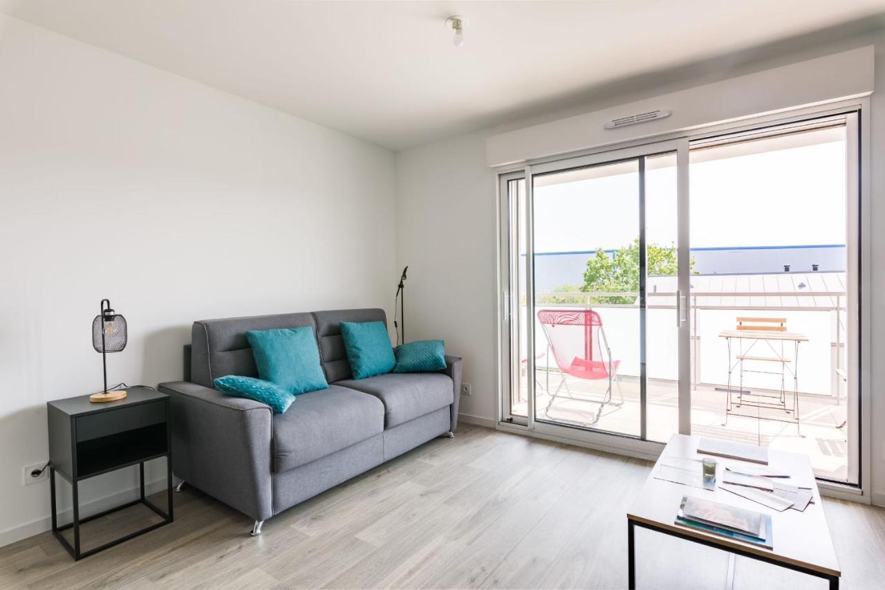 L'Ecume - Studio Moderne Avec Grand Balcon Et Place De Parking Apartamento Dinard Exterior foto