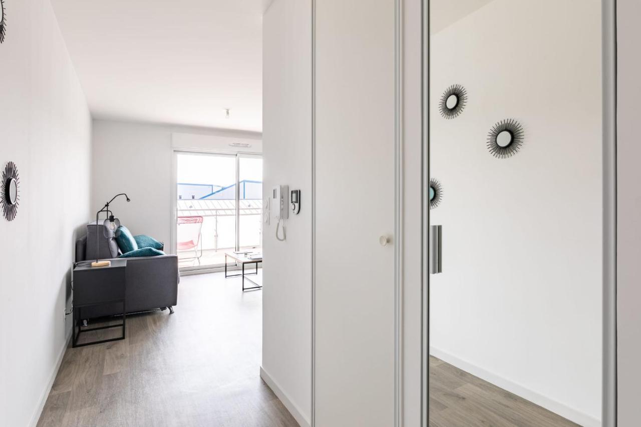 L'Ecume - Studio Moderne Avec Grand Balcon Et Place De Parking Apartamento Dinard Exterior foto